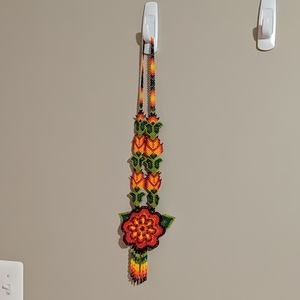 Hand Beaded Necklace from Guatamala